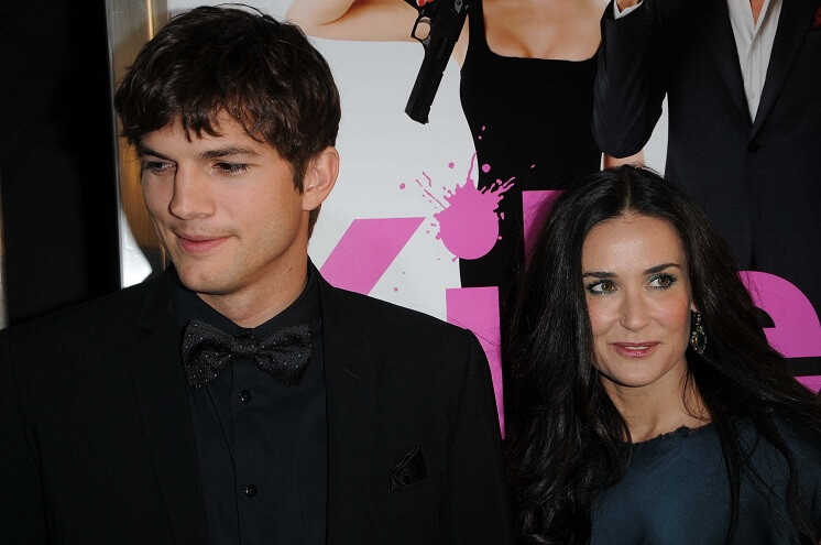 Ashton Kutcher i Demi Moore na premierze filmu "zabójcy"